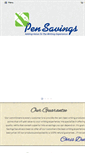 Mobile Screenshot of pensavings.com