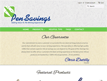 Tablet Screenshot of pensavings.com